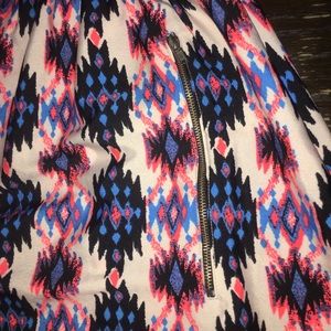 Cute Aztec print romper S